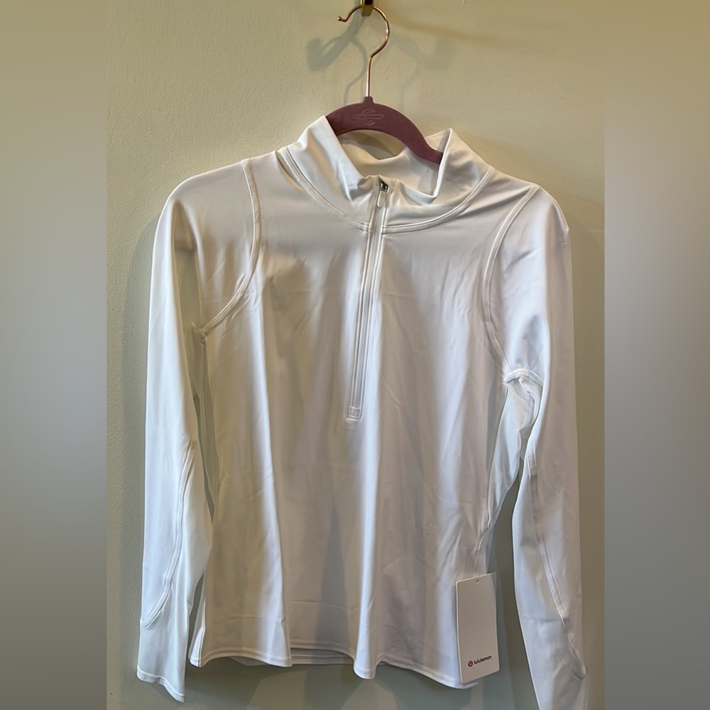 Lululemon Niki Long Sleeve Tennis 1/2 zip